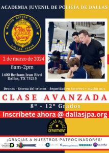 Dallas JPA 3-2-24 Advanced Class - Spanish